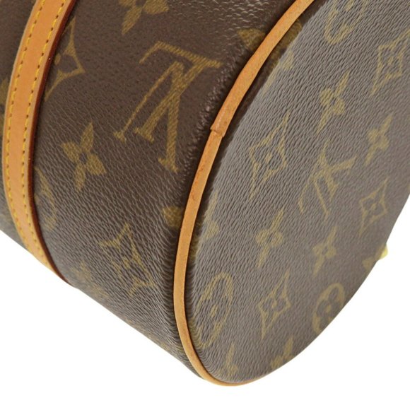 LOUIS VUITTON Authentic Brown Monogram Papillon 26 Bag - Picture 9 of 10